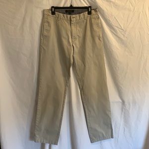 Banana Republic Straight Fit Gavin Khaki Pants - Like New - 32/34
